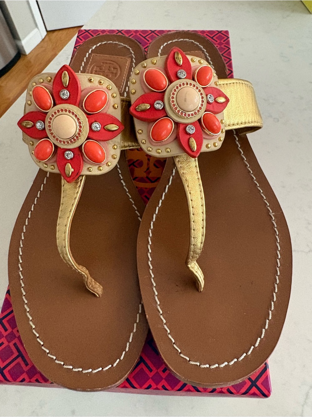 GUC Tory Burch sandals